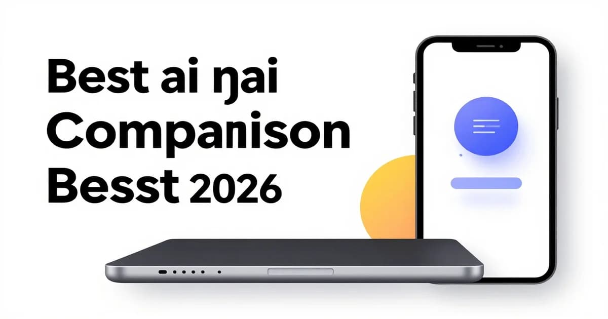 2026 年尋找最佳 AI 伴侶 App 的終極指南